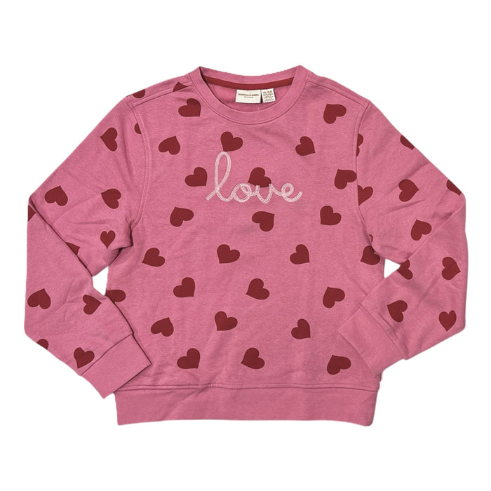 Scotch & Soda Girls Valentine's Day Relaxed Fit Crewneck Sweatshirt