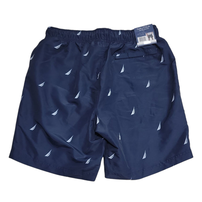 Nautica Men's 7.5" Quick Dry Inner Liner Drawstring Swim Trunk