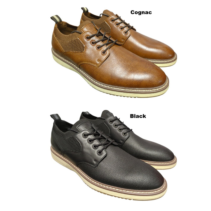 Steve Madden Men's Lightweight Lace-Up Casual Dress Shoe