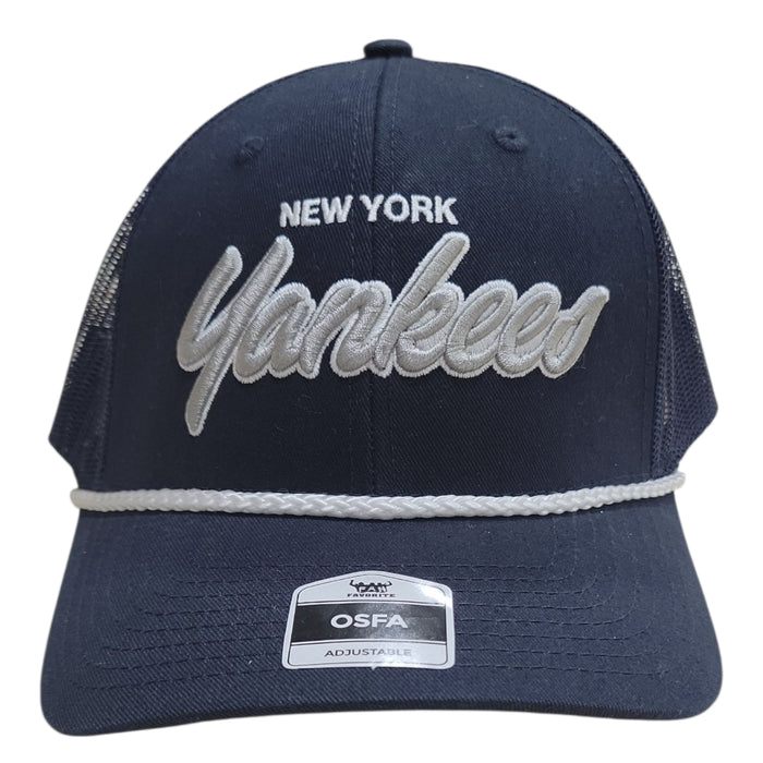 Fan Favorite Unisex MLB Rope Design Baseball Hat, One Size Fits All