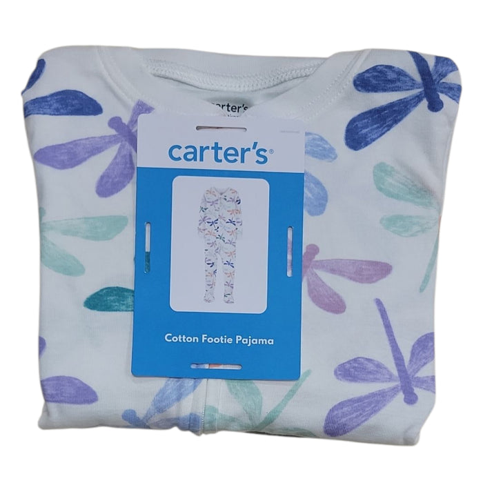 Carter's Toddler Girls Cotton Snug Fit Long Sleeve Footie Pajama