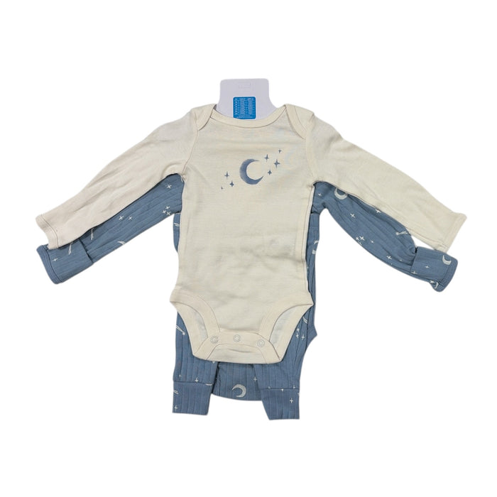 Carter's Baby Boys 3-Piece Snug Fit Long Sleeve Outfit Set