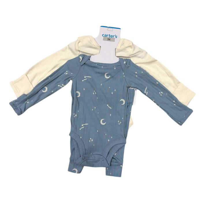 Carter's Baby Boys 3-Piece Snug Fit Long Sleeve Outfit Set