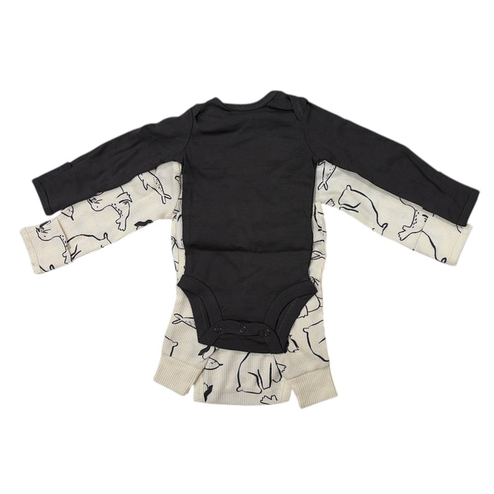 Carter's Baby Boys 3-Piece Snug Fit Long Sleeve Outfit Set