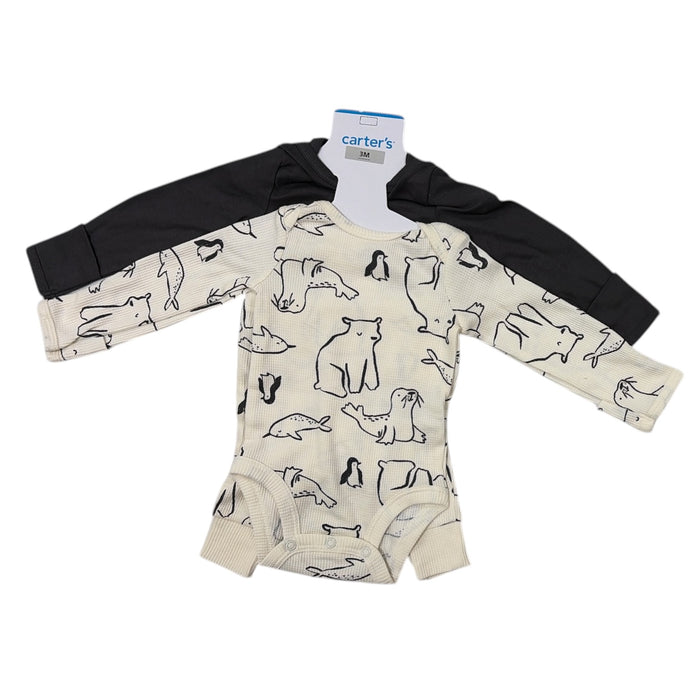 Carter's Baby Boys 3-Piece Snug Fit Long Sleeve Outfit Set