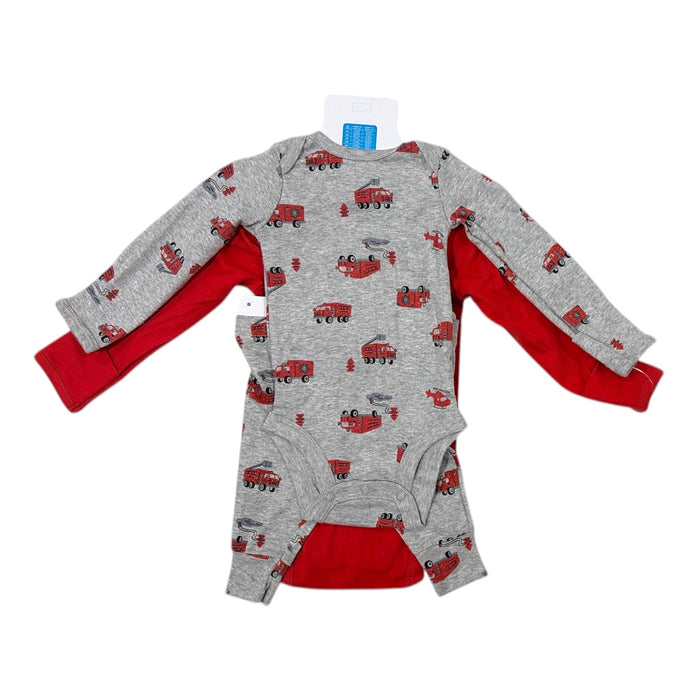Carter's Baby Boys 3-Piece Snug Fit Long Sleeve Outfit Set