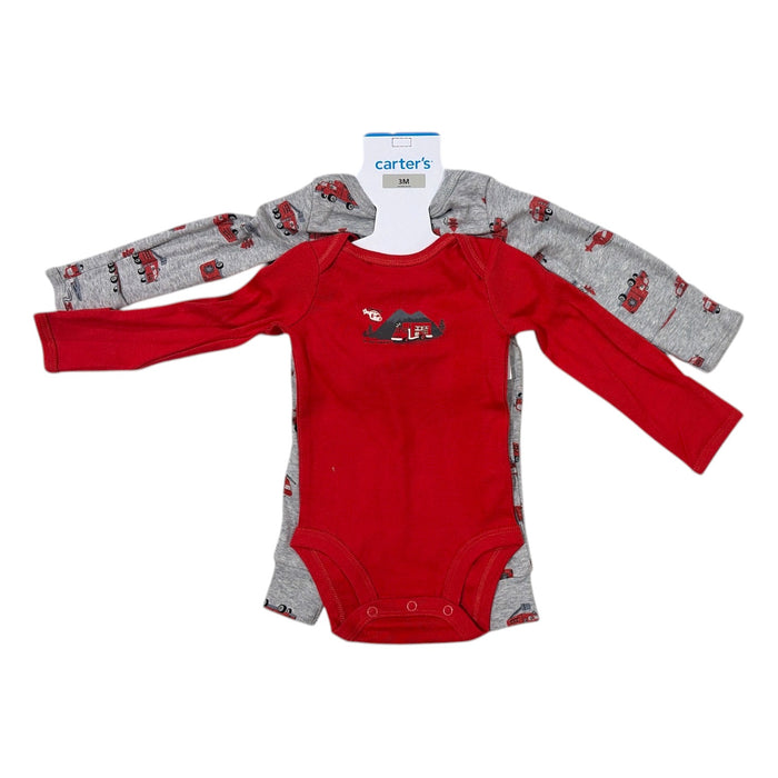Carter's Baby Boys 3-Piece Snug Fit Long Sleeve Outfit Set