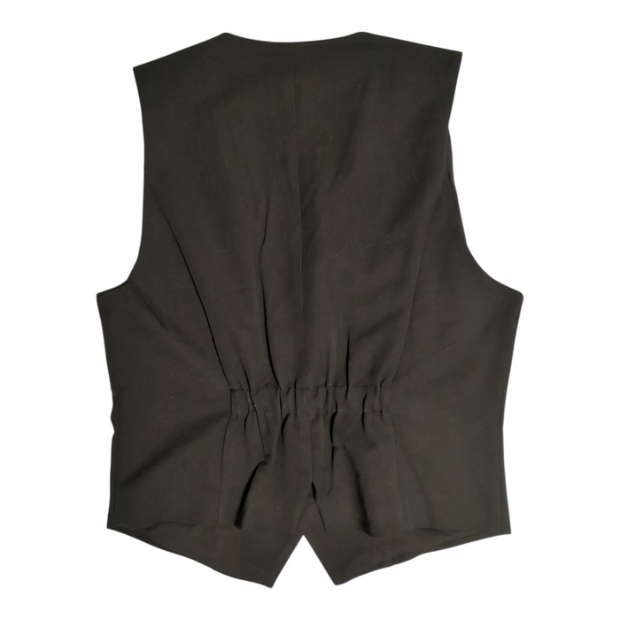 Steve Madden Women's Sharp V-Neck Missy Fit Suiting Vest