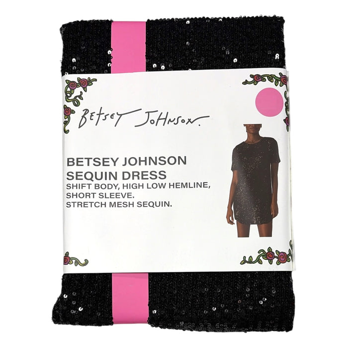 Betsey Johnson Women's Relaxed Fit Sequin Mini Dress