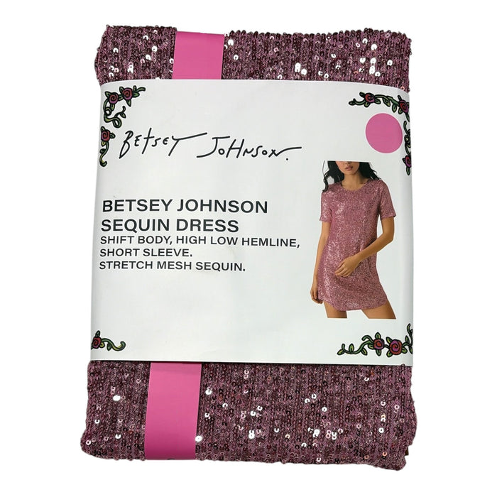 Betsey Johnson Women's Relaxed Fit Sequin Mini Dress