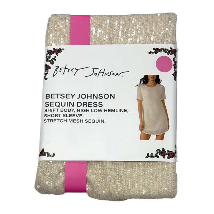 Betsey Johnson Women's Relaxed Fit Sequin Mini Dress