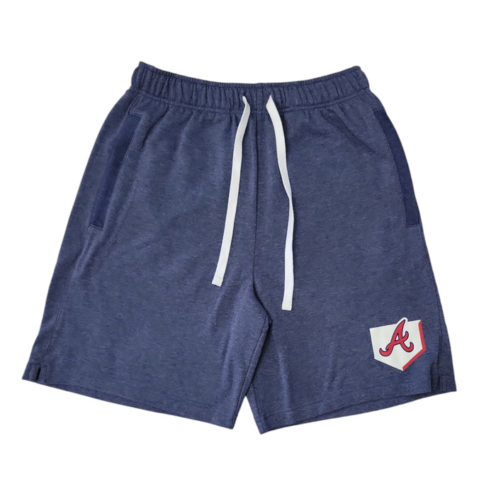 Genuine Merchandise Men's MLB Fleece Lined Drawstring Shorts