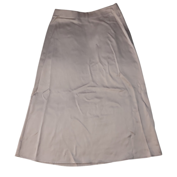 French Connection Women's Zipper On Side Easy Care Satin Skirt