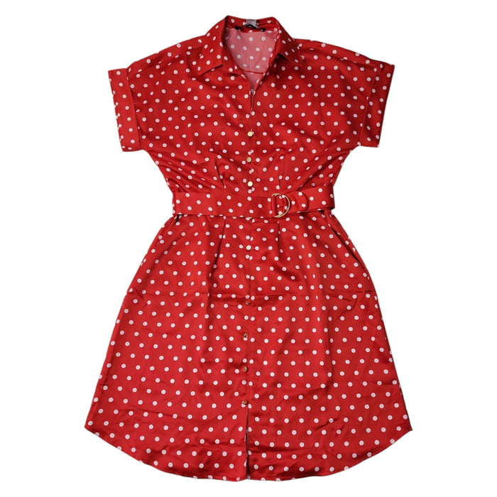 French Connection Women's Collared Short Shirt Dress
