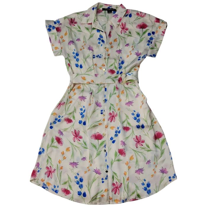 French Connection Women's Collared Short Shirt Dress