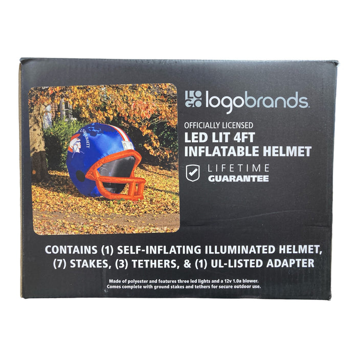 Logo Brands Officially Licensed NCAA 4' Inflatable Team Helmet (Virginia State)