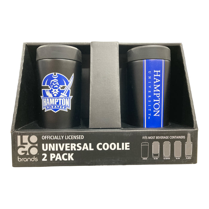 Logo Brands Officially Licensed Universal Coolie, 2 Pack - Hampton University