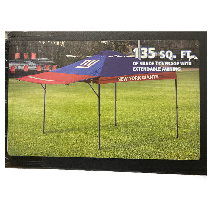 LOGO Brands NFL Instant Canopy with Extendable Awning, 10'x10'