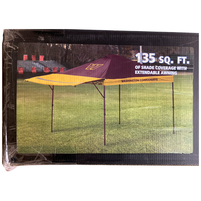 LOGO Brands NFL Instant Canopy with Extendable Awning, 10'x10'