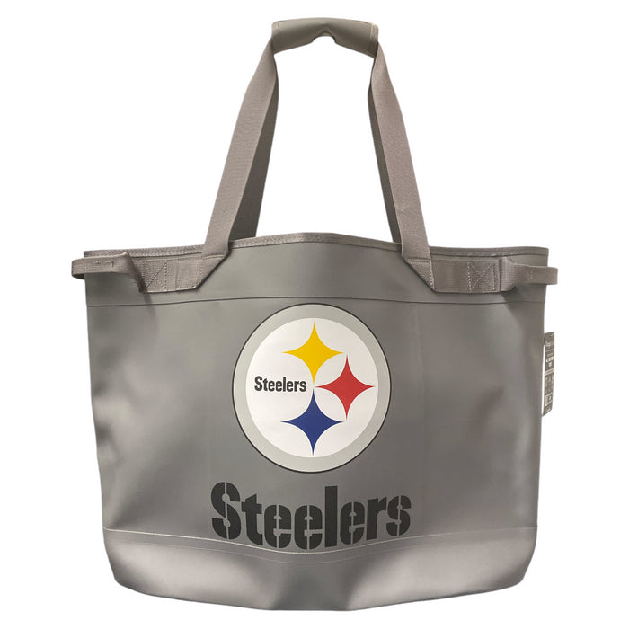 Logo Brands NFL All Weather Puncture Resistant Tote Bag, Pittsburgh Steelers