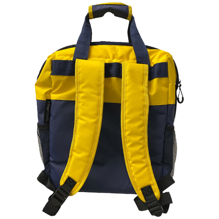 Logo Brands NCAA 30 Can Leak-Proof Backpack Cooler, West Virginia