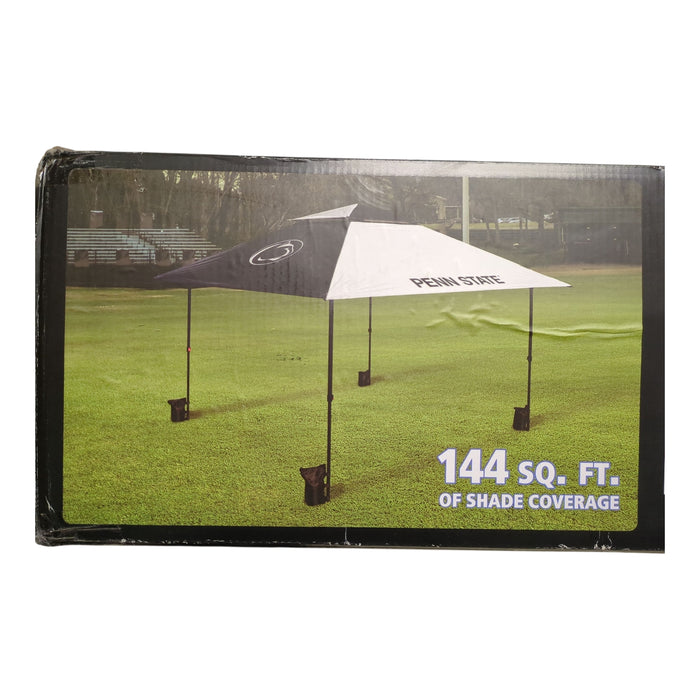 Logo Brands NCAA Portable Vented  Canopy, 12ft x 12ft, Penn State