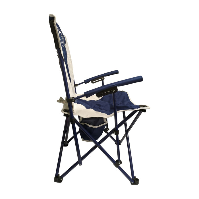 Logo Brands NCAA Heavy Duty Steel Framed Hard Arm Chair