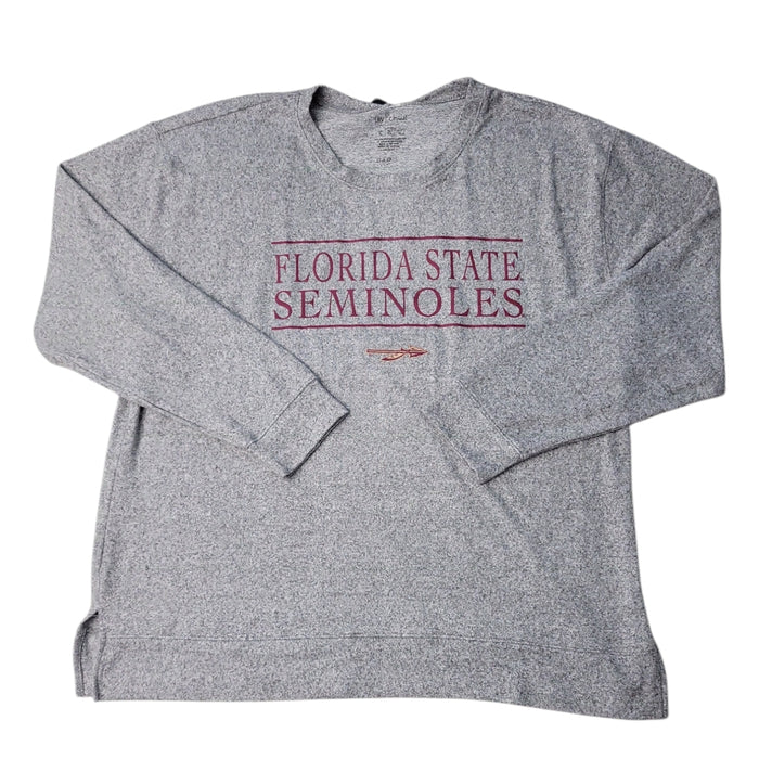 Liv Casual NCAA Women's Super Soft Lounge Long Sleeve Shirt