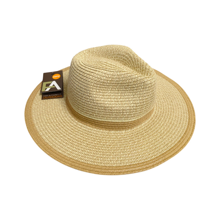 Free Authority Unisex Wide Brim Fedora UPF 50+ Sun Protection Hat, SUA6662PLO