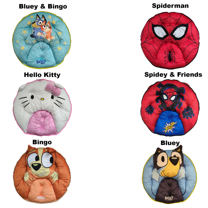 Licensed 27" Kids Folding Saucer Chair with Durable Steel Frame