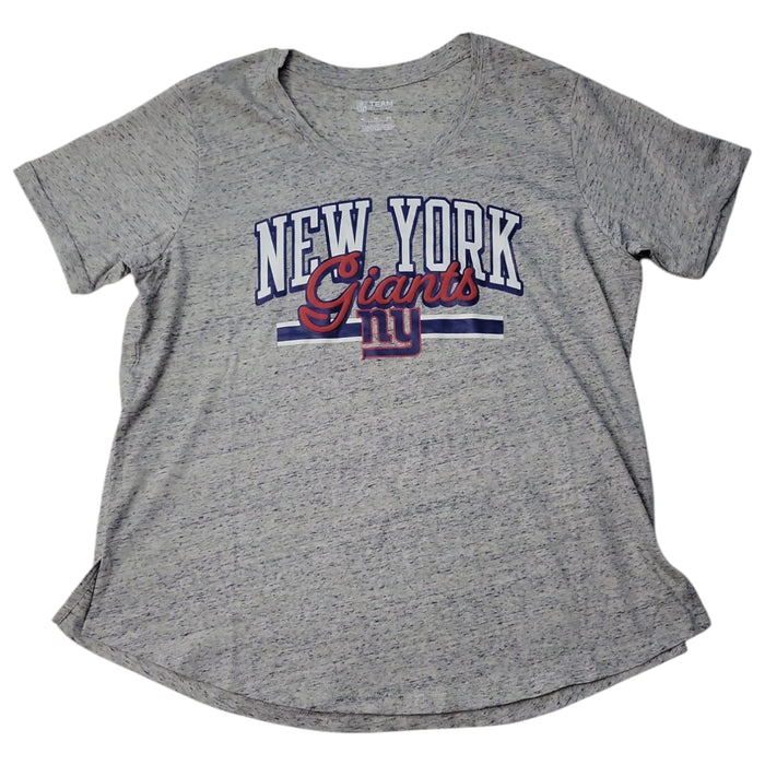 NFL Team Apparel Women's Short Sleeve Comfort Fashion Top