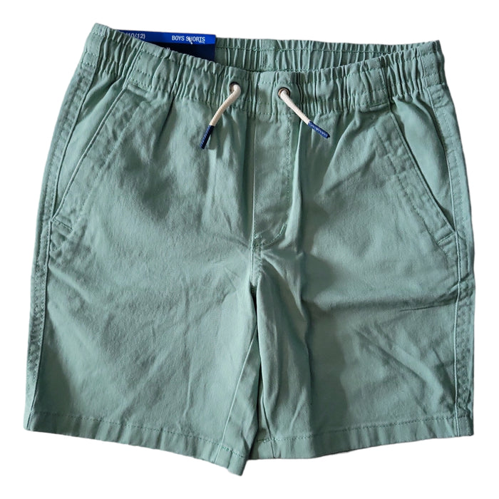 Gap Kids Boys Pull On Elastic Waistband Front & Back Pockets Stretch Soft Twill Shorts