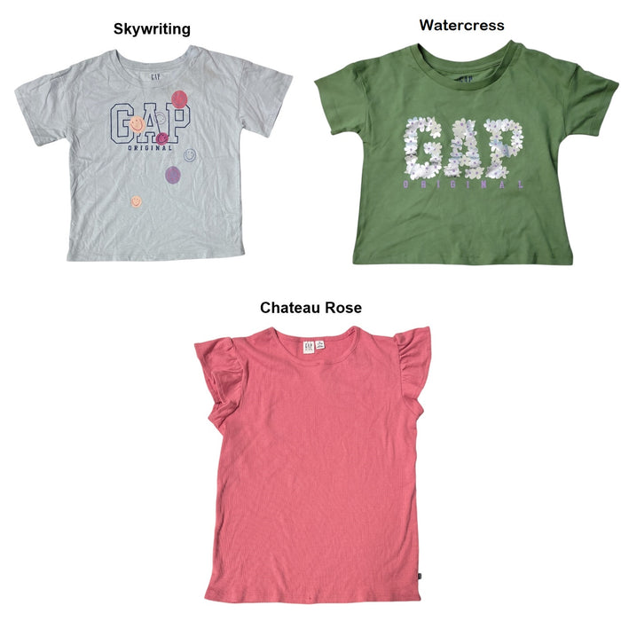 GAP Kids Girl's Short Sleeve Pullover Cotton Tee T-Shirt