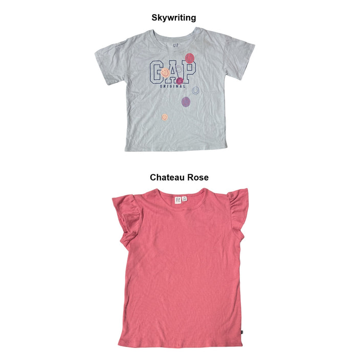 GAP Kids Girl's Short Sleeve Pullover Cotton Tee T-Shirt