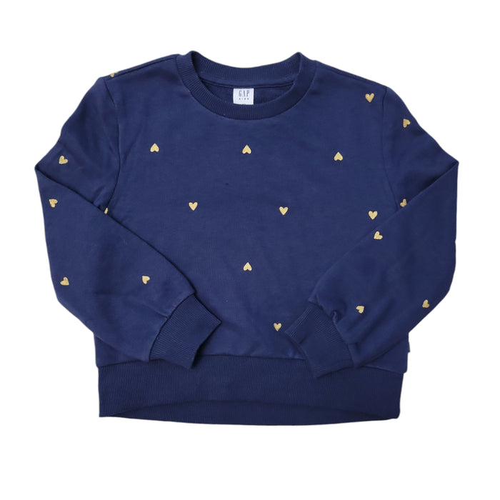 Gap Kids Girls High-Low Hem Soft & Comfortable Crew Sweatshirt