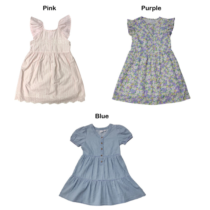 Gap Kids Girls Soft Cotton Comfortable Woven Dress