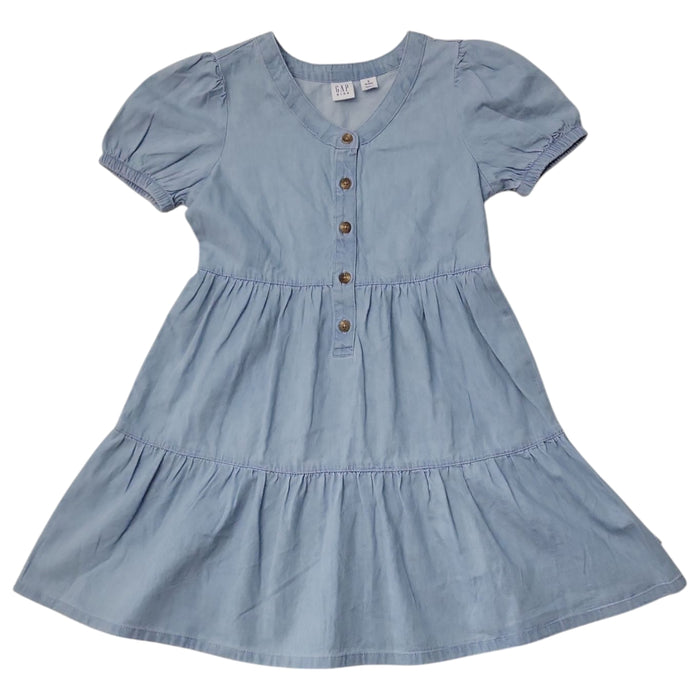 Gap Kids Girls Soft Cotton Comfortable Woven Dress