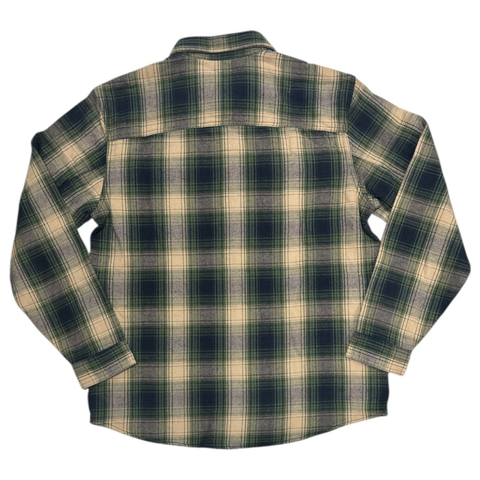 Buffalo Men's Relaxed Fit Long Sleeve Button-Up Shirt Jacket w/ Pockets