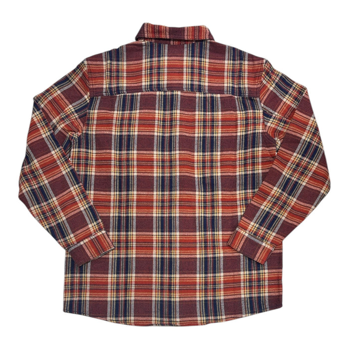 Buffalo Men's Relaxed Fit Long Sleeve Button-Up Shirt Jacket w/ Pockets