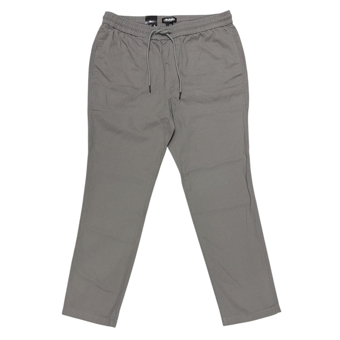 Buffalo Men's Relaxed Fit Comfortable Easy Pull-On Twill Pants