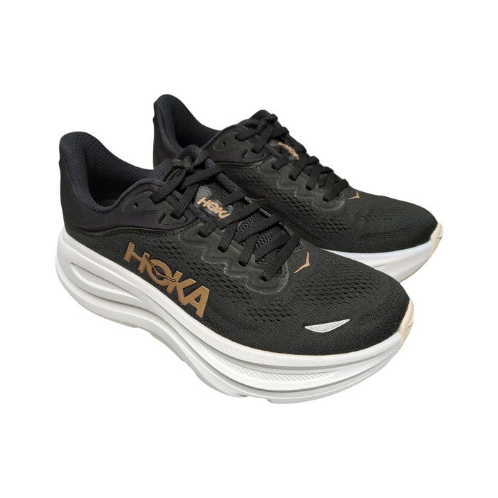 Hoka One One Women's Bondi 9 Comfort Lace Up Running Athletic Sneaker