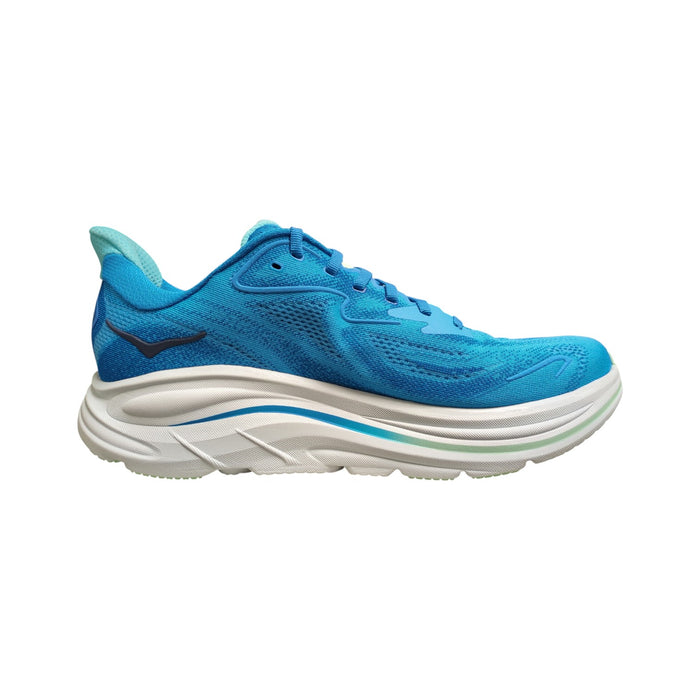 Hoka One One Men's Clifton 10 Comfort Lace Up Low Top Athletic Sneaker