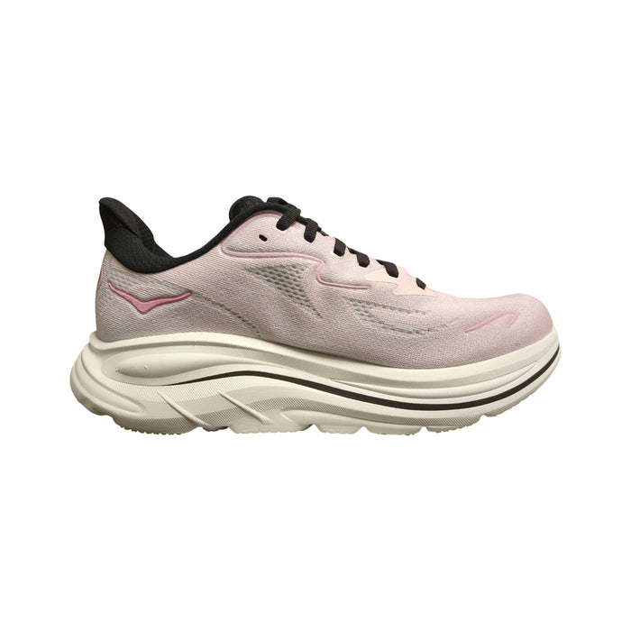 Hoka One One Women's Clifton 10 Comfort Lace Up Low Top Running Athletic Sneaker