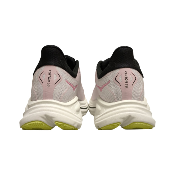 Hoka One One Women's Clifton 10 Comfort Lace Up Low Top Running Athletic Sneaker