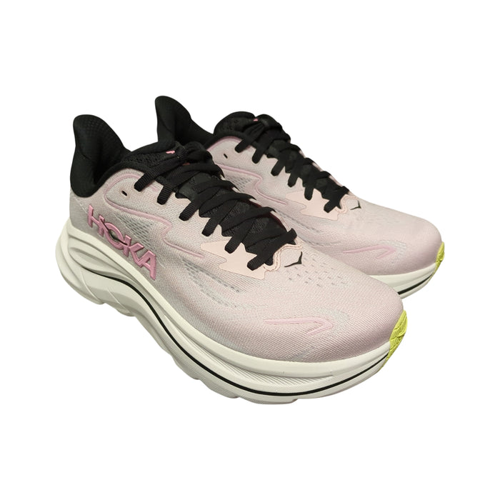 Hoka One One Women's Clifton 10 Comfort Lace Up Low Top Running Athletic Sneaker