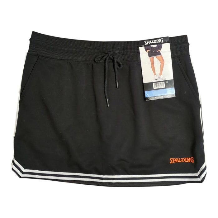 Spalding Women's Elastic Waist Side Pockets Relaxed Fit Skort