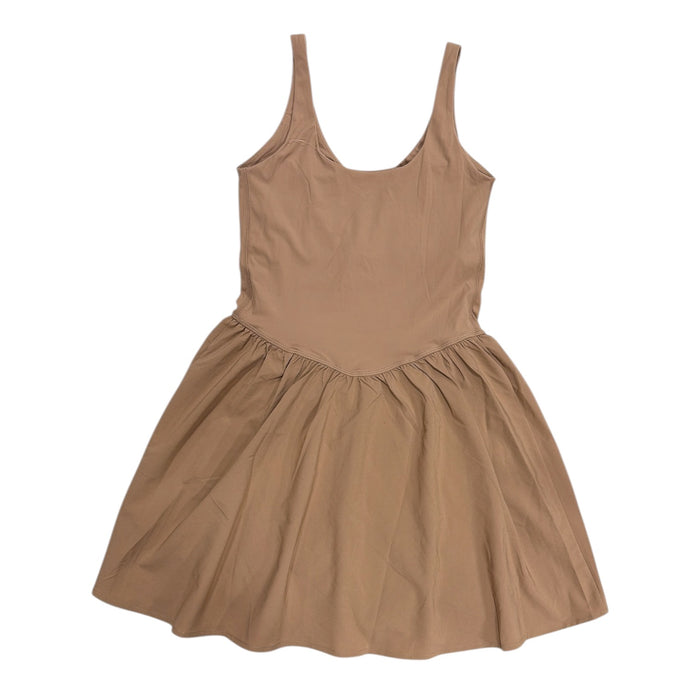 Spalding Womens Lightweight V-Neck Stretch Fit Active Mini Dress