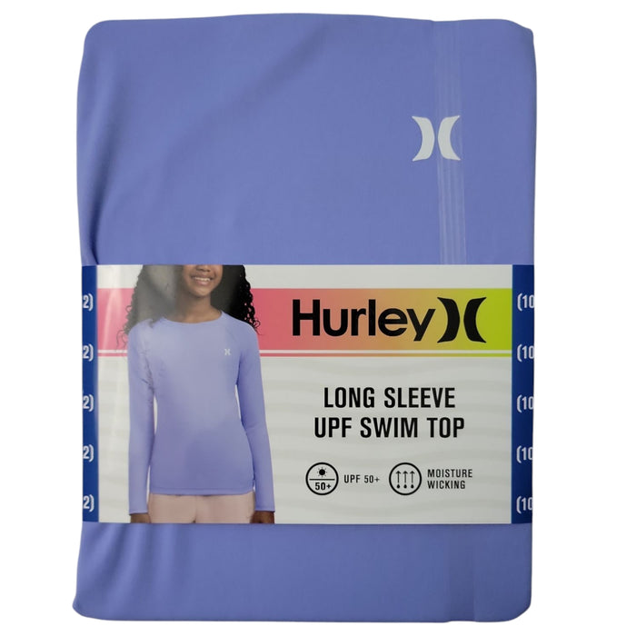 Hurley Girls Long Sleeve Moisture Wicking UV T-Shirt