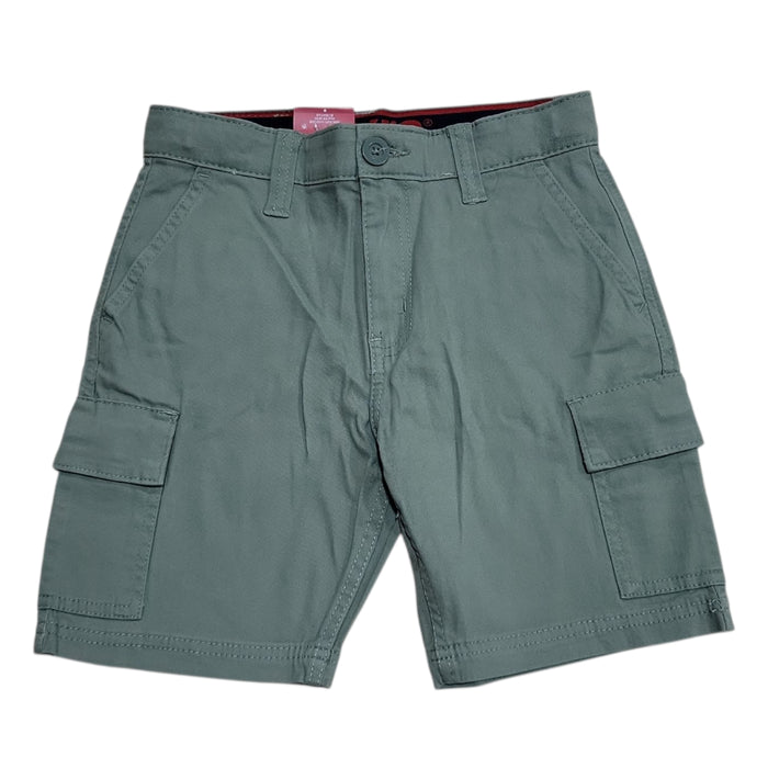 Levi's Boy's Youth Utility Comfort Stretch Adjustable Waist Cargo Shorts
