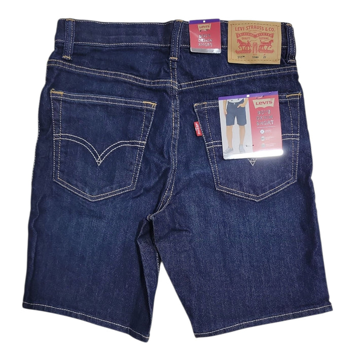 Levi's Boys 511 Stretch Soft Flexible 5 Pockets Denim Slim Fit Short
